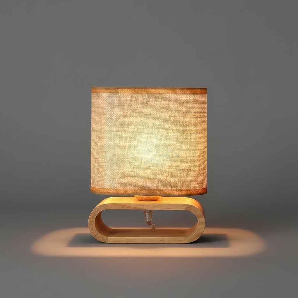 Bambino | Bamboo Table Lamp for Bedroom and Living Room