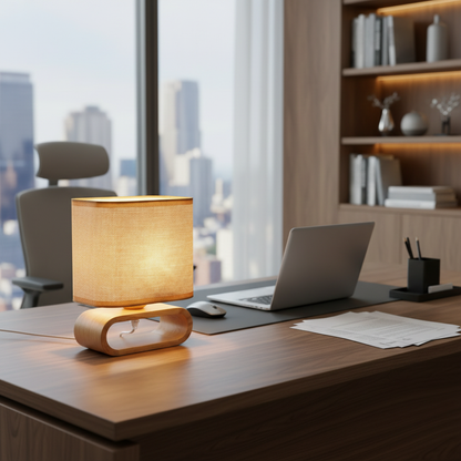 Bambino | Bamboo Table Lamp for Bedroom and Living Room