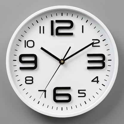 Colorful Cartoon Wall Clock | Fun Wall Clock Decor 30cm