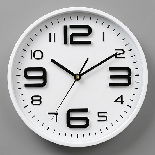 Colorful Cartoon Wall Clock | Fun Wall Clock Decor 30cm
