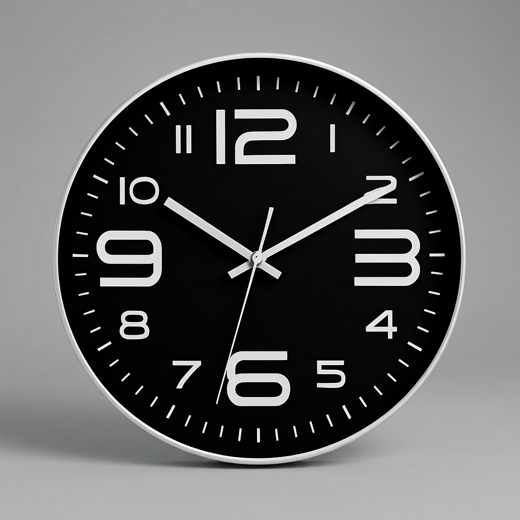 Colorful Cartoon Wall Clock | Fun Wall Clock Decor 30cm