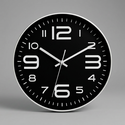 Colorful Cartoon Wall Clock | Fun Wall Clock Decor 30cm