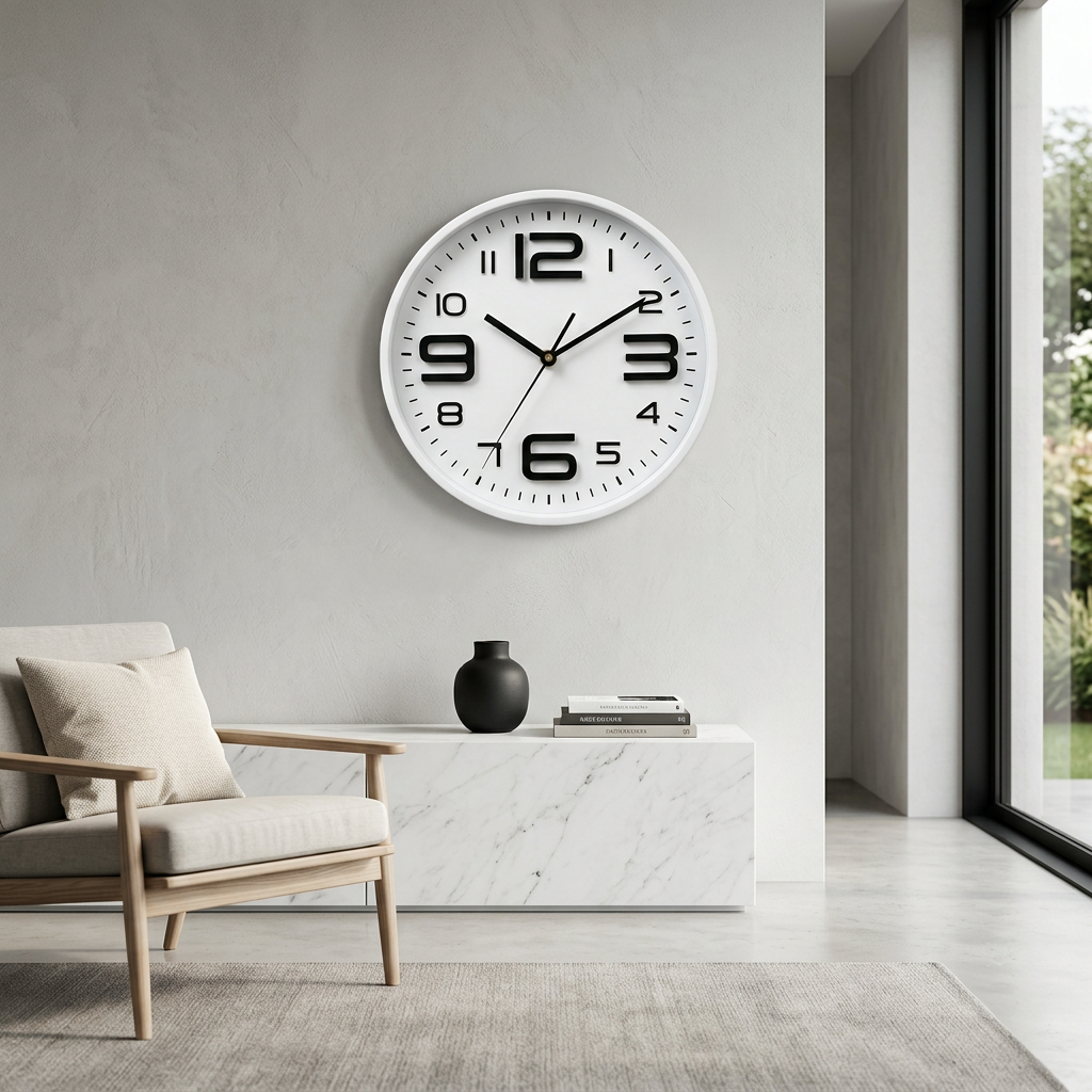 Colorful Cartoon Wall Clock | Fun Wall Clock Decor 30cm