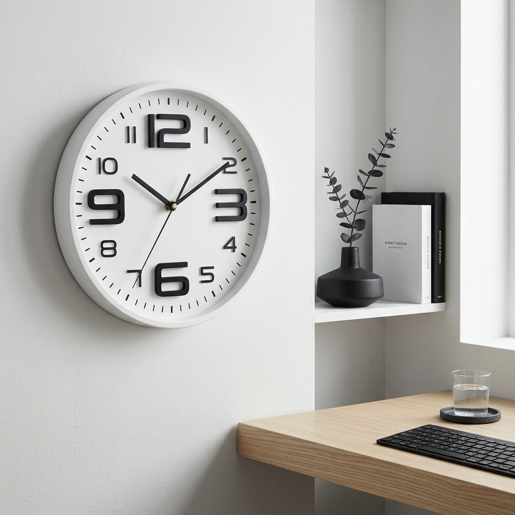 Colorful Cartoon Wall Clock | Fun Wall Clock Decor 30cm