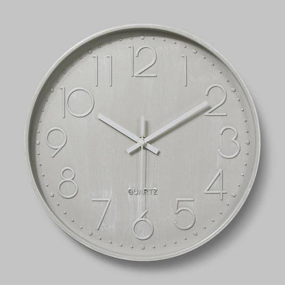 Colorful Round Wall Clock | Modern Wall Clock Decor 30cm 0