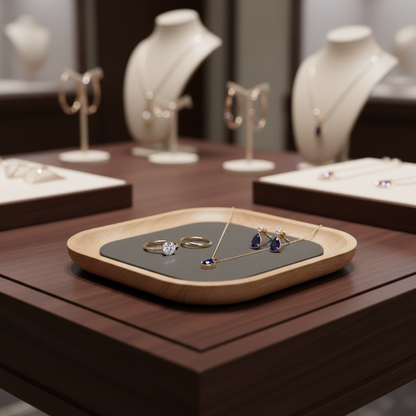 Elegant Wooden Jewelry Organizer | Jewelry Box for Women